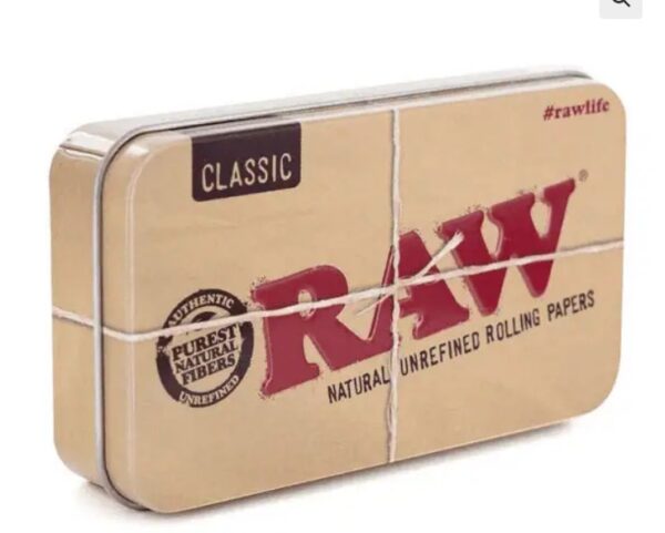 RAW Metal Tin Case